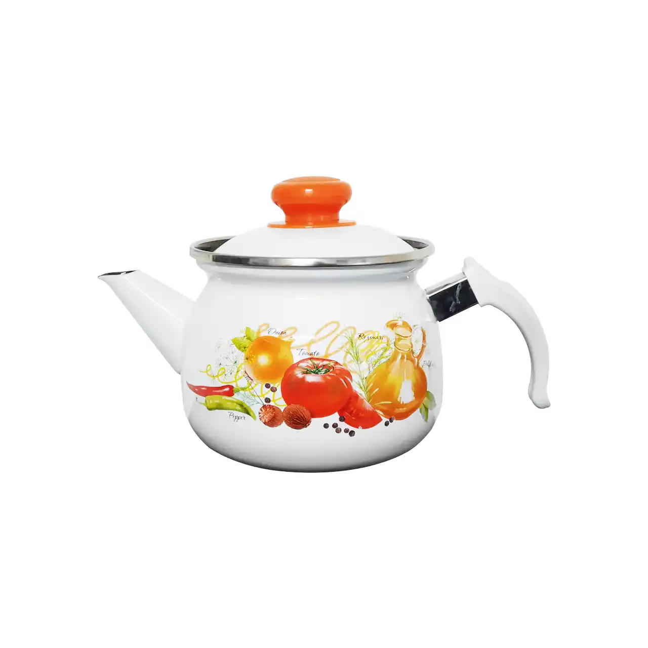 ceainic emailat mic alb 1 litru 1