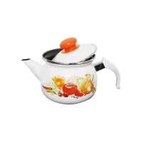 ceainic emailat mic alb 1 litru 2