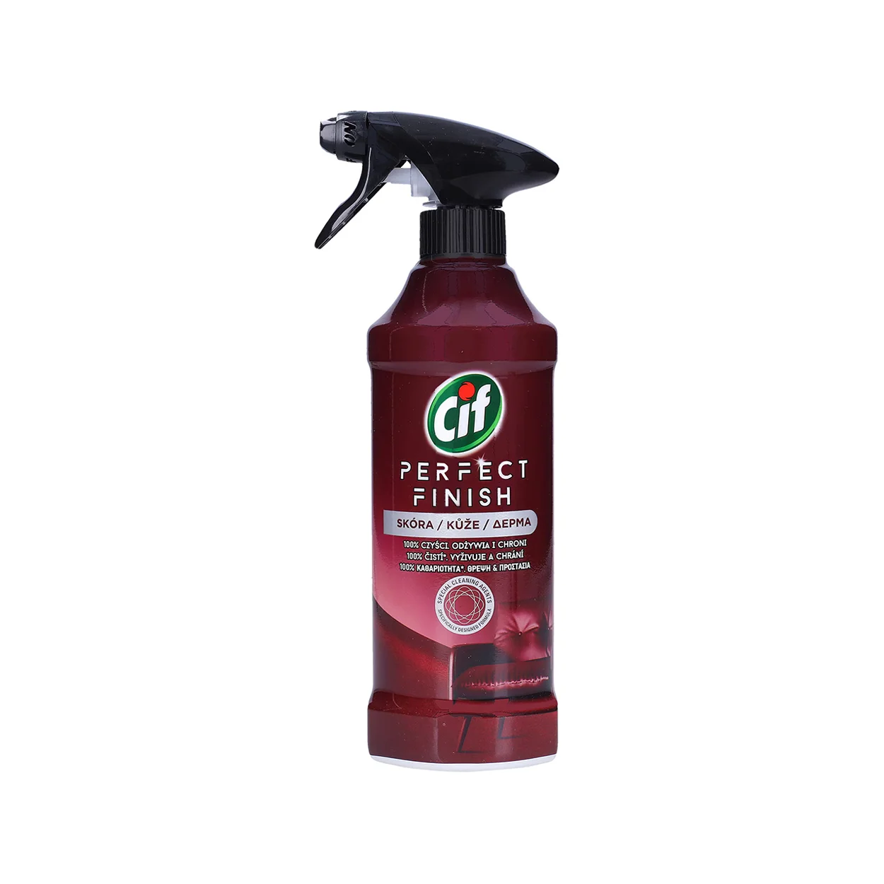 cif perfect finish solutie curatat tapiterie si piele 435 ml 1