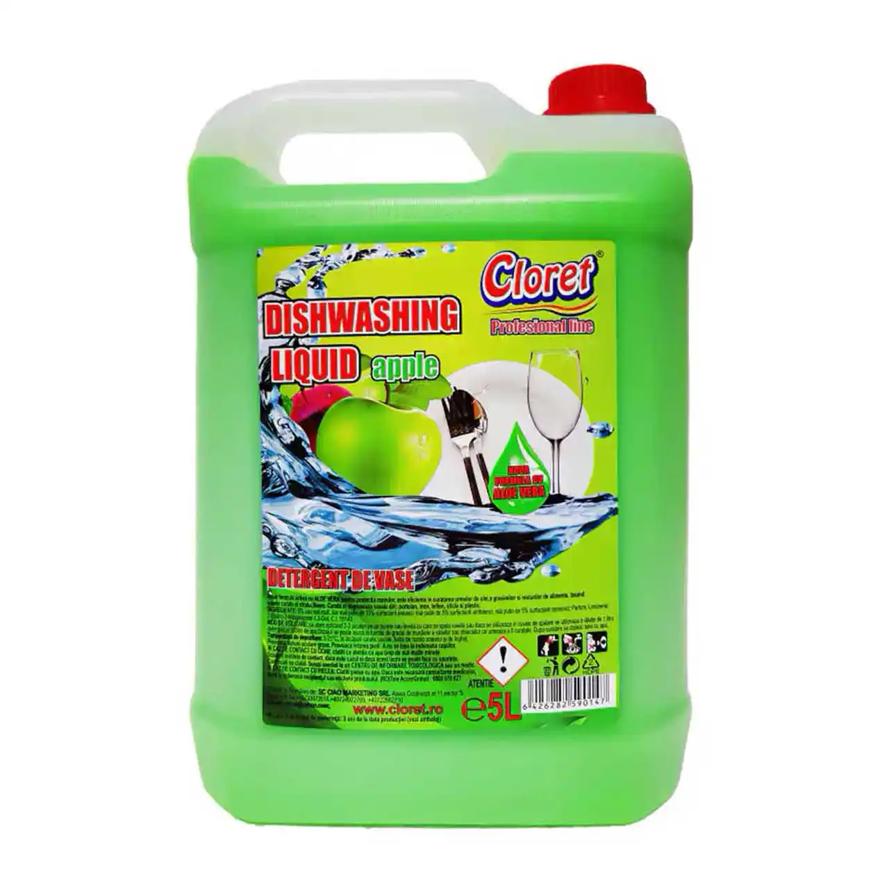 cloret detergent vase 5l mar verde 2