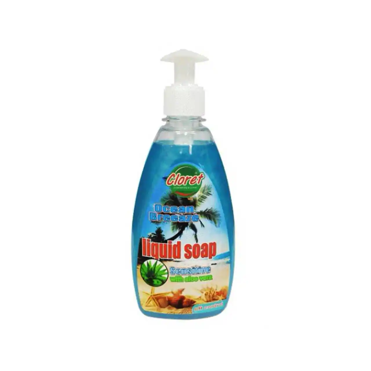 cloret sapun lichid aloe vera sensitive 500ml 1