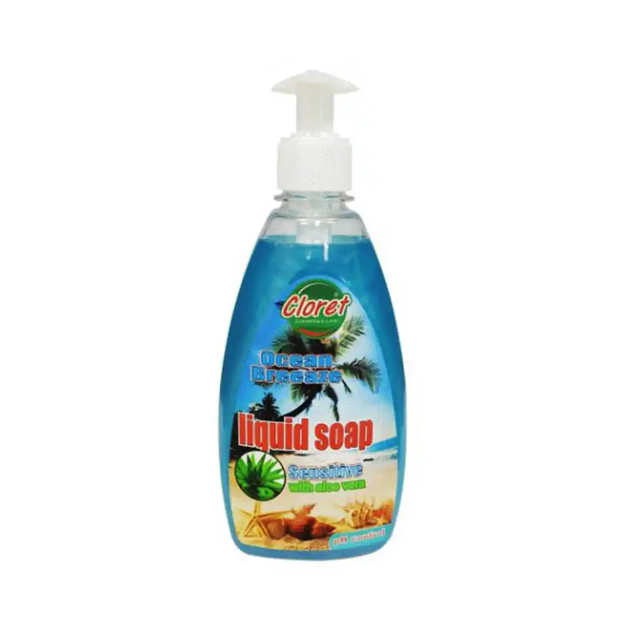 cloret sapun lichid aloe vera sensitive 500ml 2