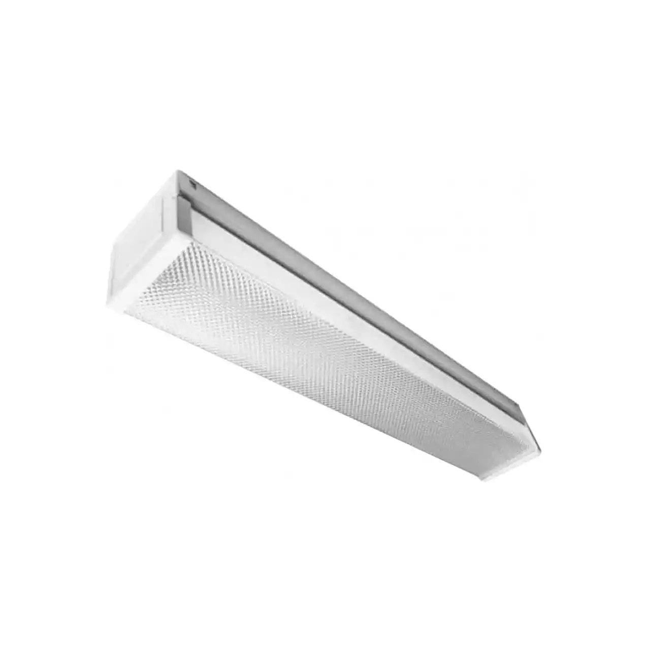 corp neon 1x18w aplicat talpa metalica ip15 tub neon t8 inclus alb