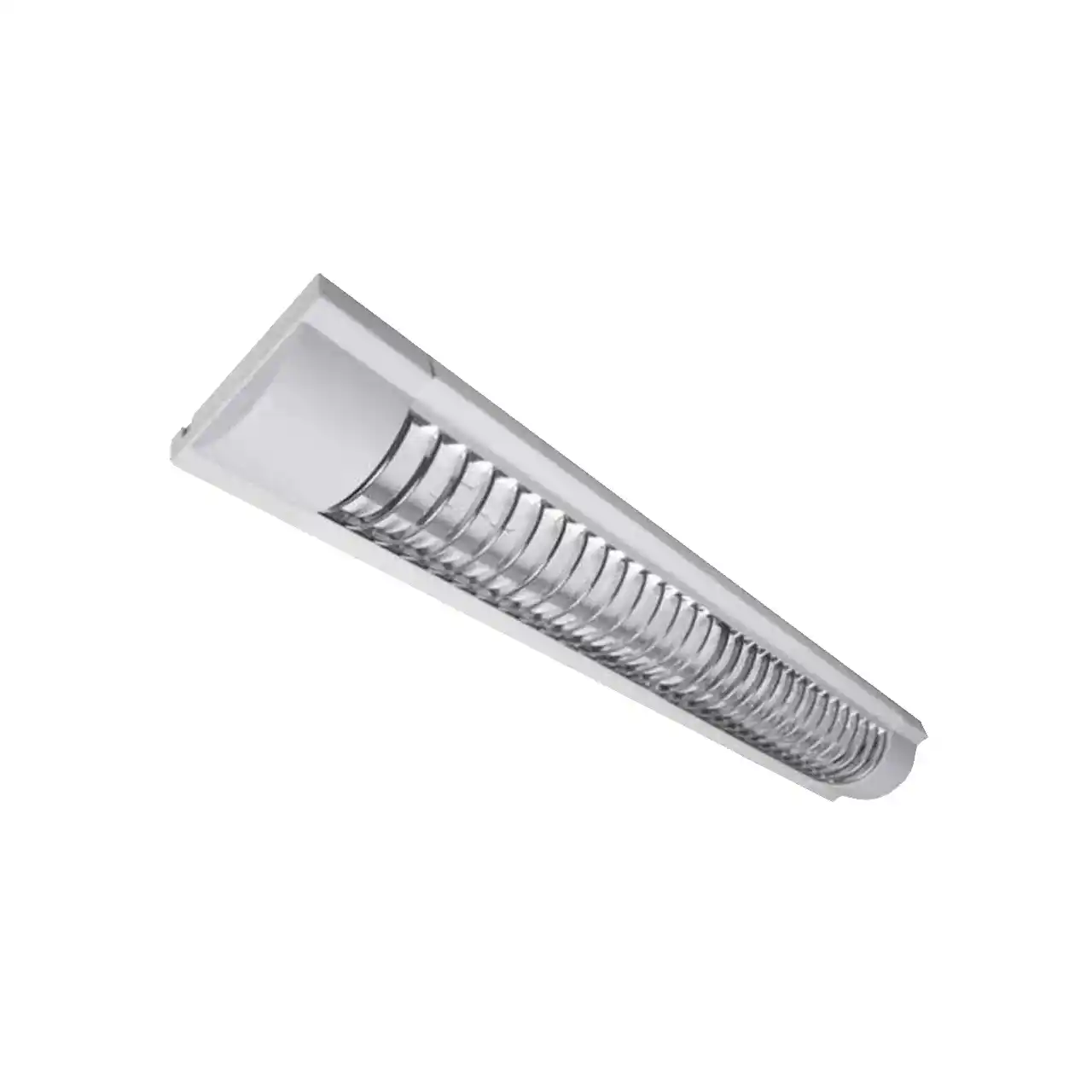 corp neon 1x36w aplicat cu grila tub neon t8 inclus alb1