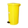 cos gunoi plastic cu pedala si capac 35 l rotund