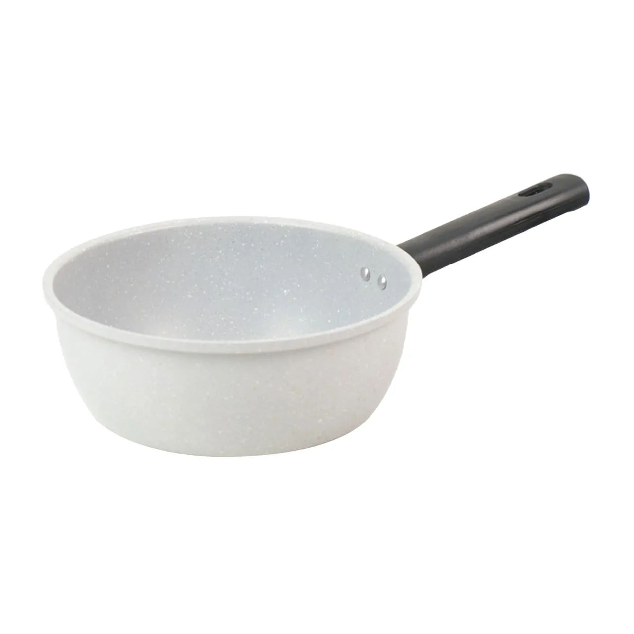 cratita aluminiu marmorat cu coada 18 cm 2