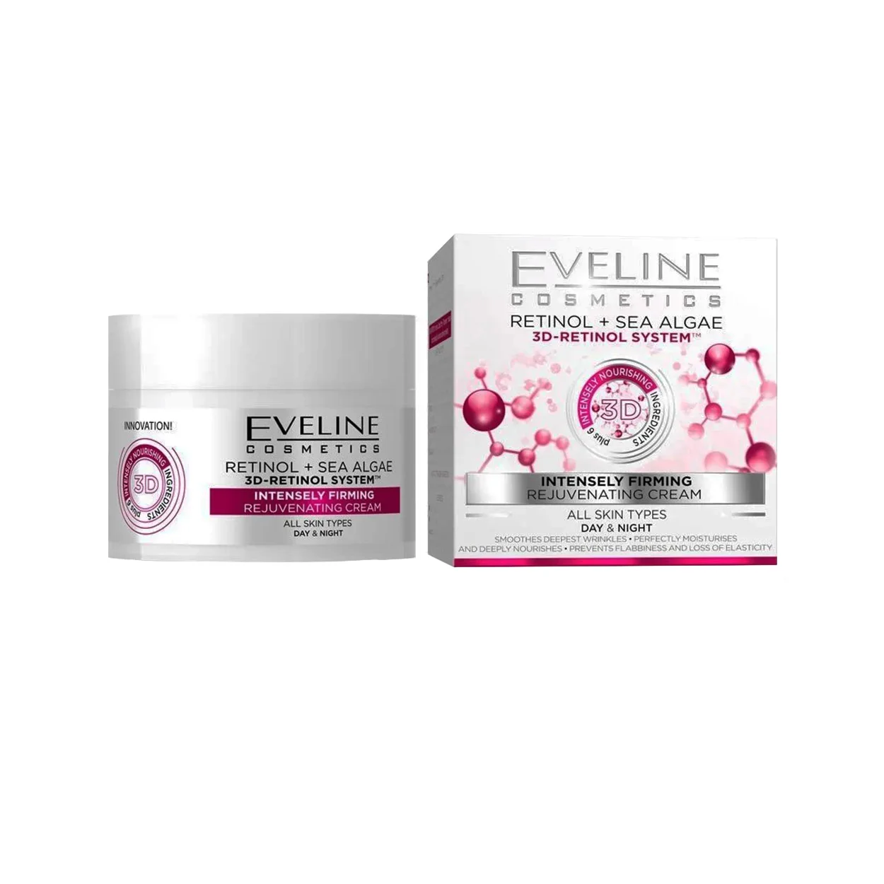 crema de fata cu retinol si alge marine eveline 50 ml 1