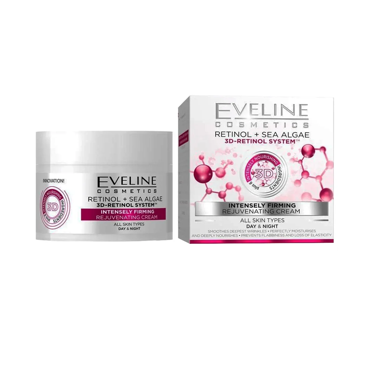 crema de fata cu retinol si alge marine eveline 50 ml 2