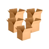 cutie carton depozitare 5 straturi 66x49x49 cm 5 bucati 1