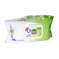 detox servetele umede antibacteriene 120buc pachet 2