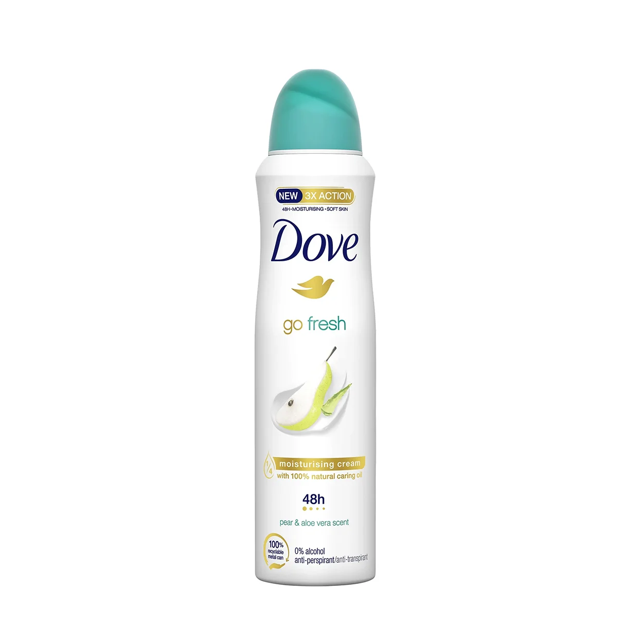 dove go fresh antiperspirant deo spray cu pere si aloe vera 150ml 2