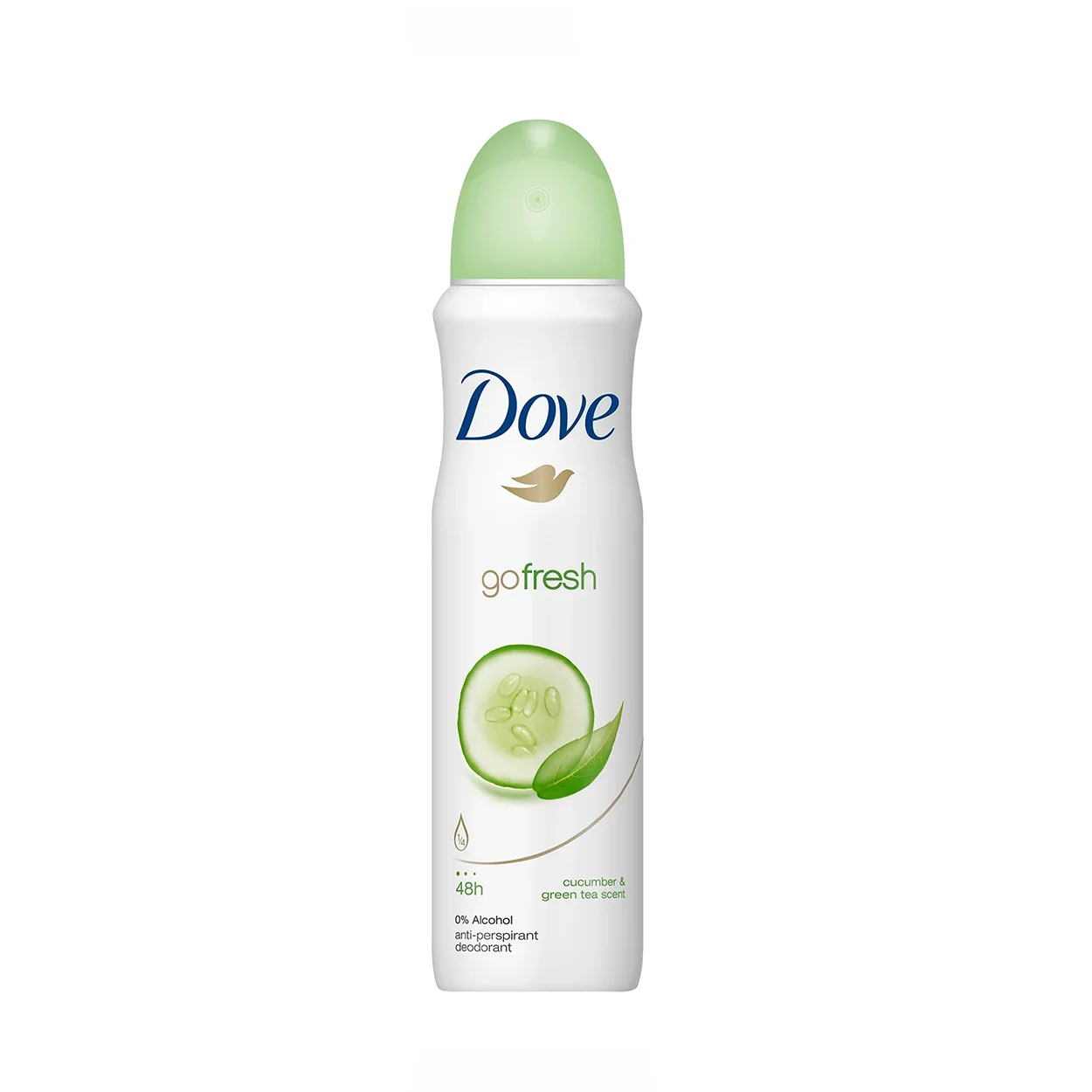 dove go fresh deodorant antiperspirant cucumber green tea 250 ml 2