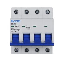 elmark siguranta automata tetrapolara 63A 4P 6KA imagine 1