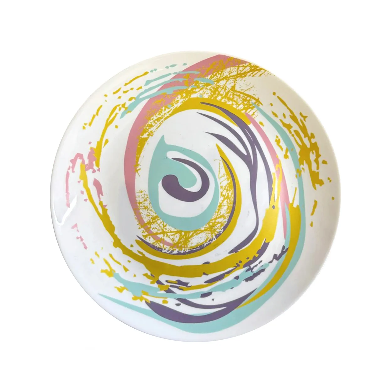 farfurie intinsa pentru desert din opal model spirala 19 5 cm 1