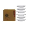 farfurii din sticla adanci transparente set 6 bucati 1