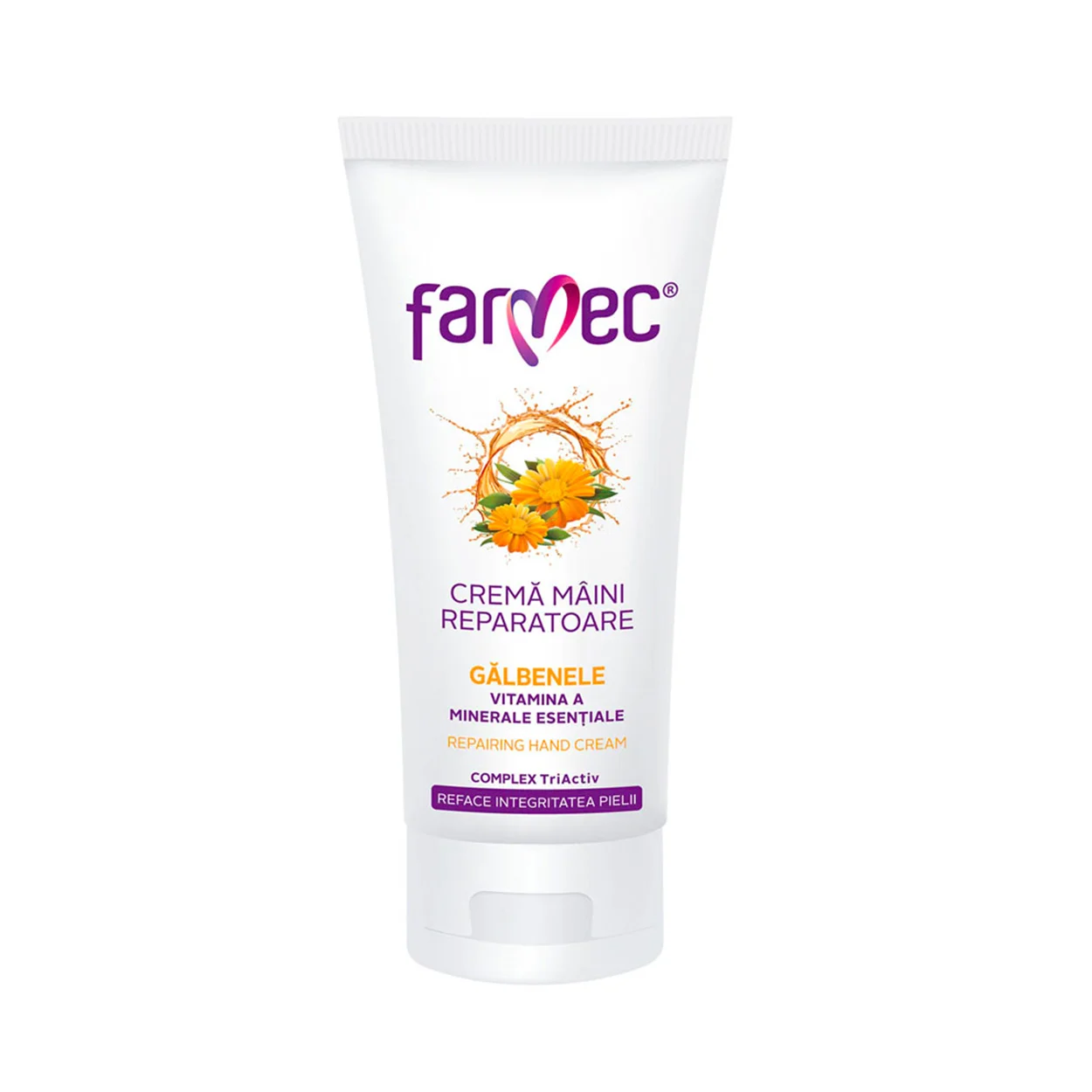 farmec crema maini reparatoare cu galbenele 100 ml 2