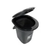 galeata wc portabil cu capac din plastic 18 l litri 1