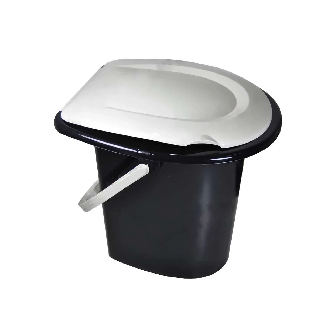 galeata wc toaleta din plastic cu capac 16 l 2
