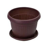 giveci plastic 15 cm maro model mediteranean 1