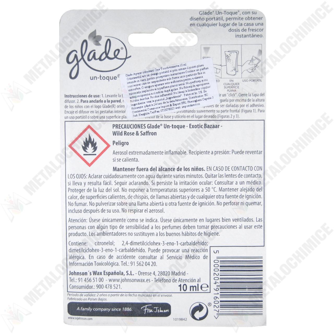 glade aparat cu rezerva exotic bazar 2