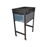 gratar pe roti de camping 91x62x42 cm 2