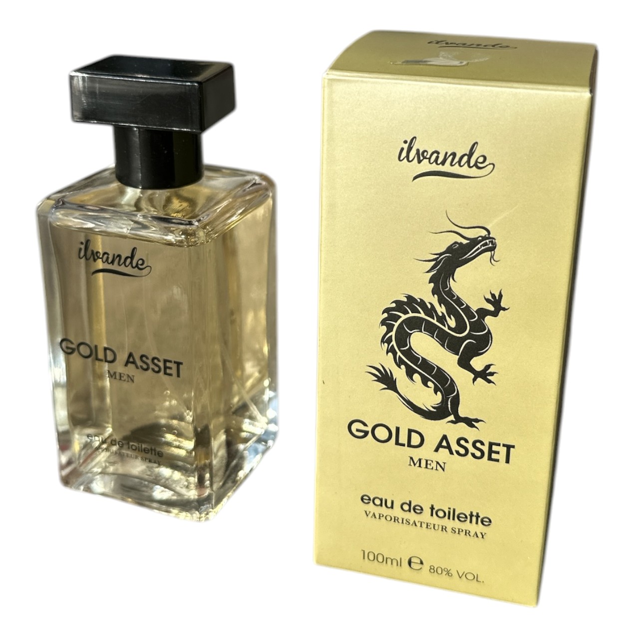 Ilvande Men Apa de toaleta Gold Asset, 100 ml