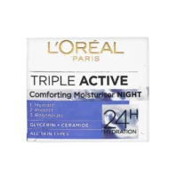 loreal triple active crema de noapte cu glicerina si ceramida 50 ml 1