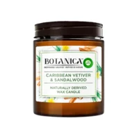 lumanare parfumata botanica vetiver din caraibe si lemn de santal 205g 1