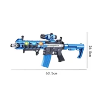 mitraliera de jucarie pentru copii m4 carabina 63x26 cm 2