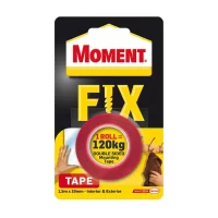 moment fix banda dublu adeziva profesionala 1 5 m x 19 mm 2