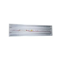 novelite corp de iluminat 2x36w aplicat ip40 2 neoane t8 incluse alb 2