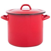 oala emailata cu capac 18l