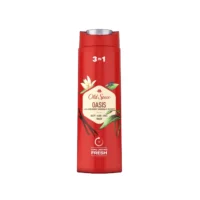 old spice oasis 3 in 1 sampon gel de dus 400 ml 1
