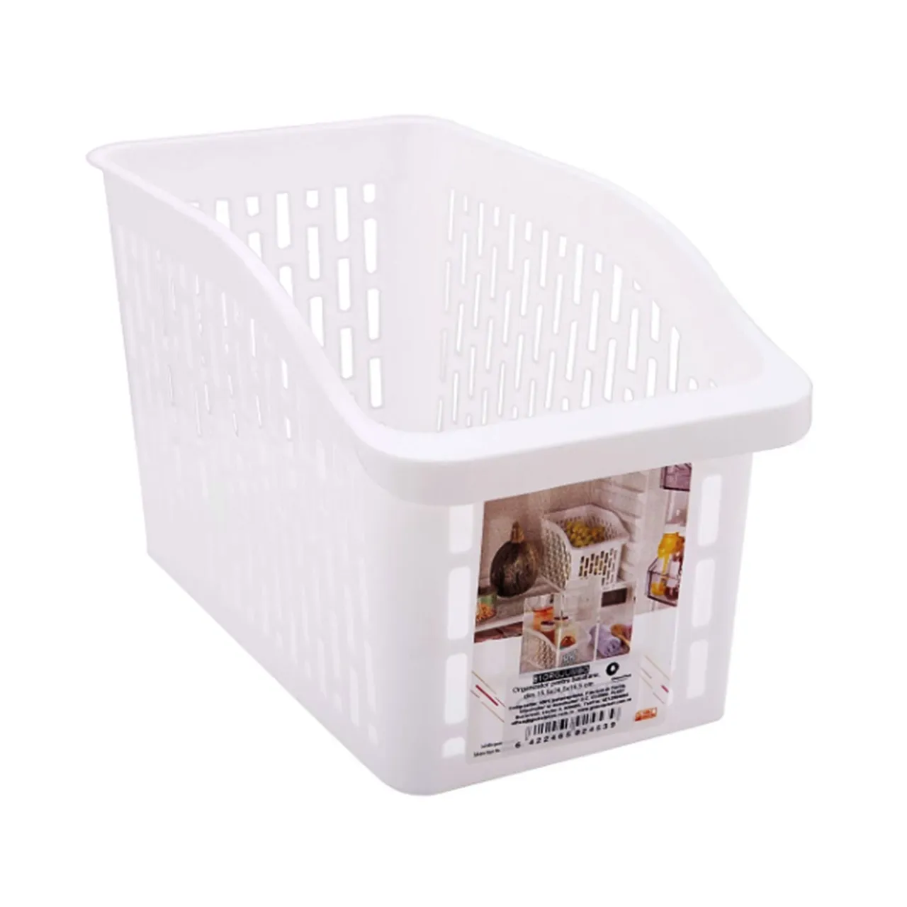 organizator frigider sau dulap jumbo 28x15 5x17 cm alb 2