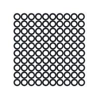 pachet 100 bucati garnitura 3 8 pentru apa si gaz din cauciuc