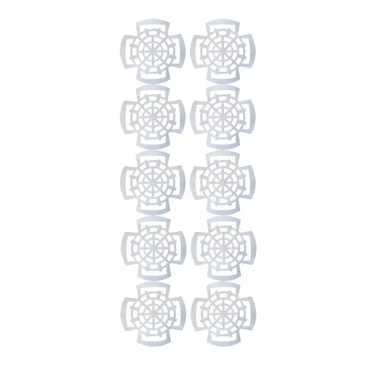 pachet 100 x presa muraturi pentru borcane de 300g 370g 1