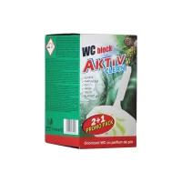pachet 10x aktiv clean odorizant wc parfum de pin 2