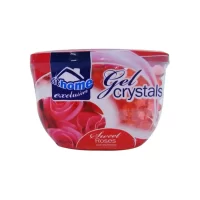 pachet 10x odorizant camera cristale gel aroma trandafiri 150g 2