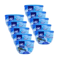 pachet 10x odorizant camera cristale gel briza marii 150g 12