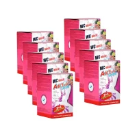 pachet 10x odorizant wc parfum floral aktiv clean 1