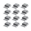 pachet 12 bucati capse tapiterie tip u 12mm