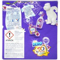 pachet 12 bucati dero 2 in 1 automat levantica si iasomie detergent de rufe la cutie 3 spalari 12 x 300g 4