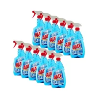 pachet 12 x ajax triple action solutie pentru curatat geamuri 500ml 1