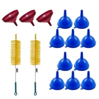 pachet 15 produse palnie rotunda palnie mare damigeana perie sticla