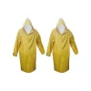 pachet 2 bucati pelerina de ploaie impermeabila xl galbena 1