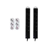 pachet 2 x prelungitor protectie supratensiune 6 prize 3m 2 x triplu stecher