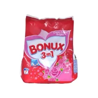 pachet 24 x detergent rufe manual bonux 3 in 1 rose 400g 2