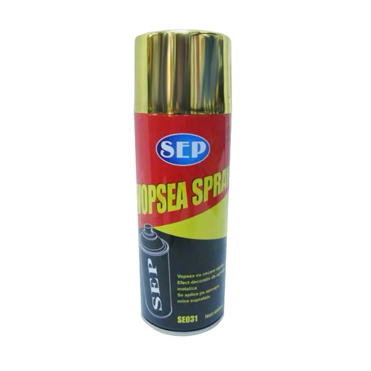 pachet 3 produse vopsea spray sep auriu 400 ml 2