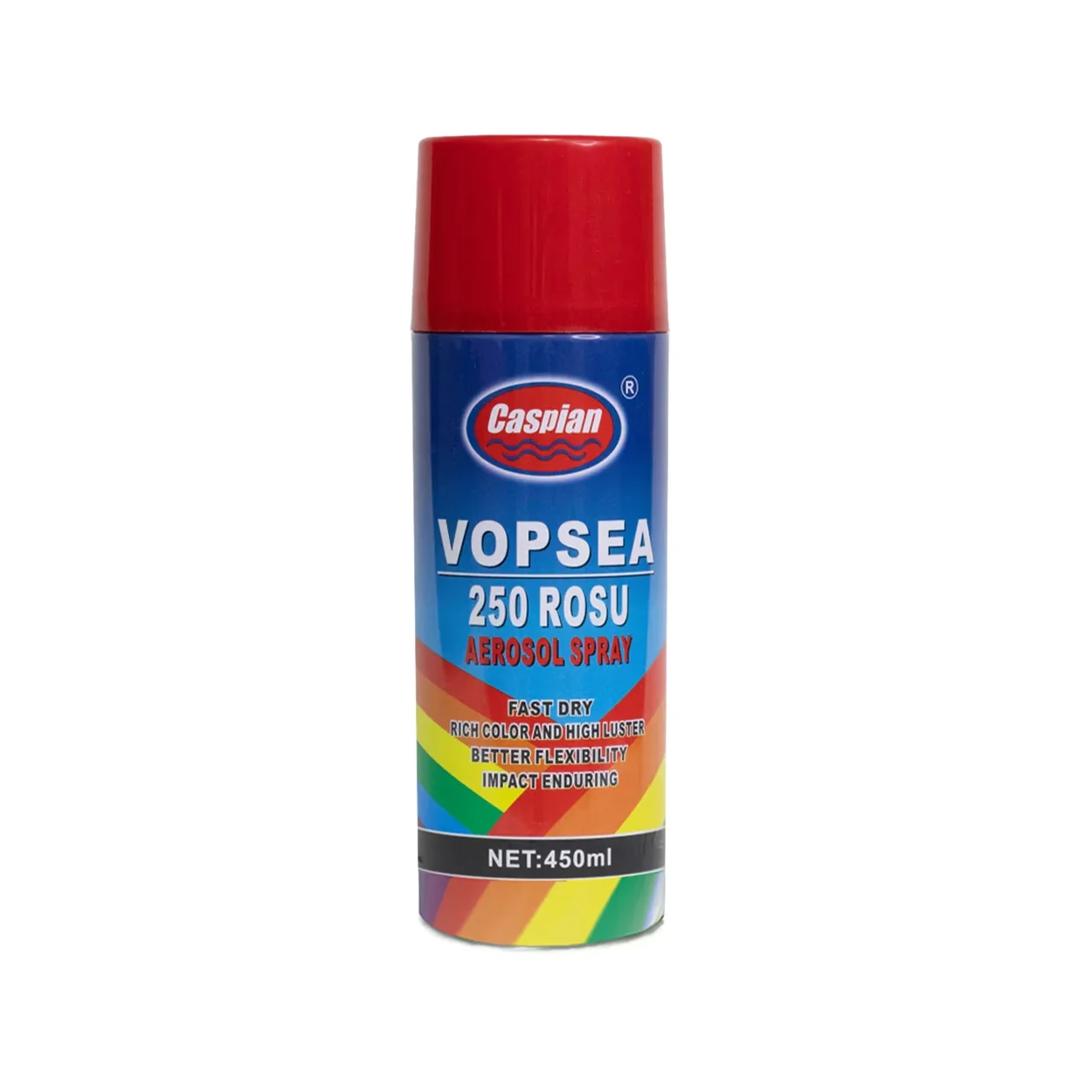 pachet 3 x caspian vopsea spray reparatii rapide rosu 450 ml 2