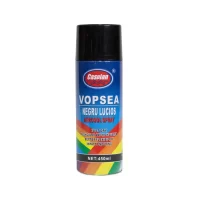 pachet 3 x vopsea spray reparatii caspian negru lucios 450ml 2